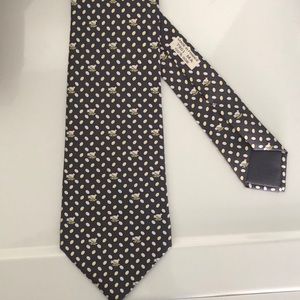 Hermès 100% Silk tie,